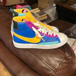 Youth size 4 worn 1 time- Nike Aurora Blazers